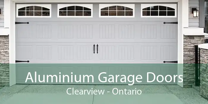 Aluminium Garage Doors Clearview - Ontario