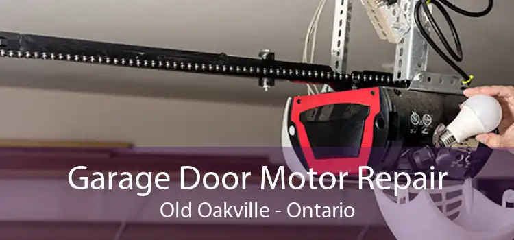 Garage Door Motor Repair Old Oakville - Ontario