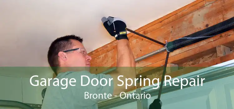 Garage Door Spring Repair Bronte - Ontario