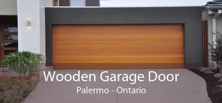 Wooden Garage Door Palermo - Ontario